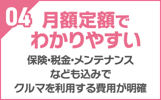 月額定額でわかりやすい
